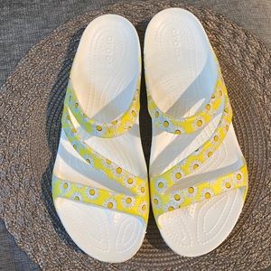 Crocs Women's Kadee II Graphic Sandals Sz 11